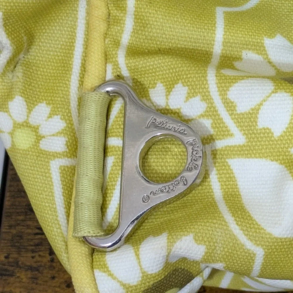 Petunia Pickle Bottom Boxy Flower Print Embroidered Diaper Bag‎ w Changing Pad